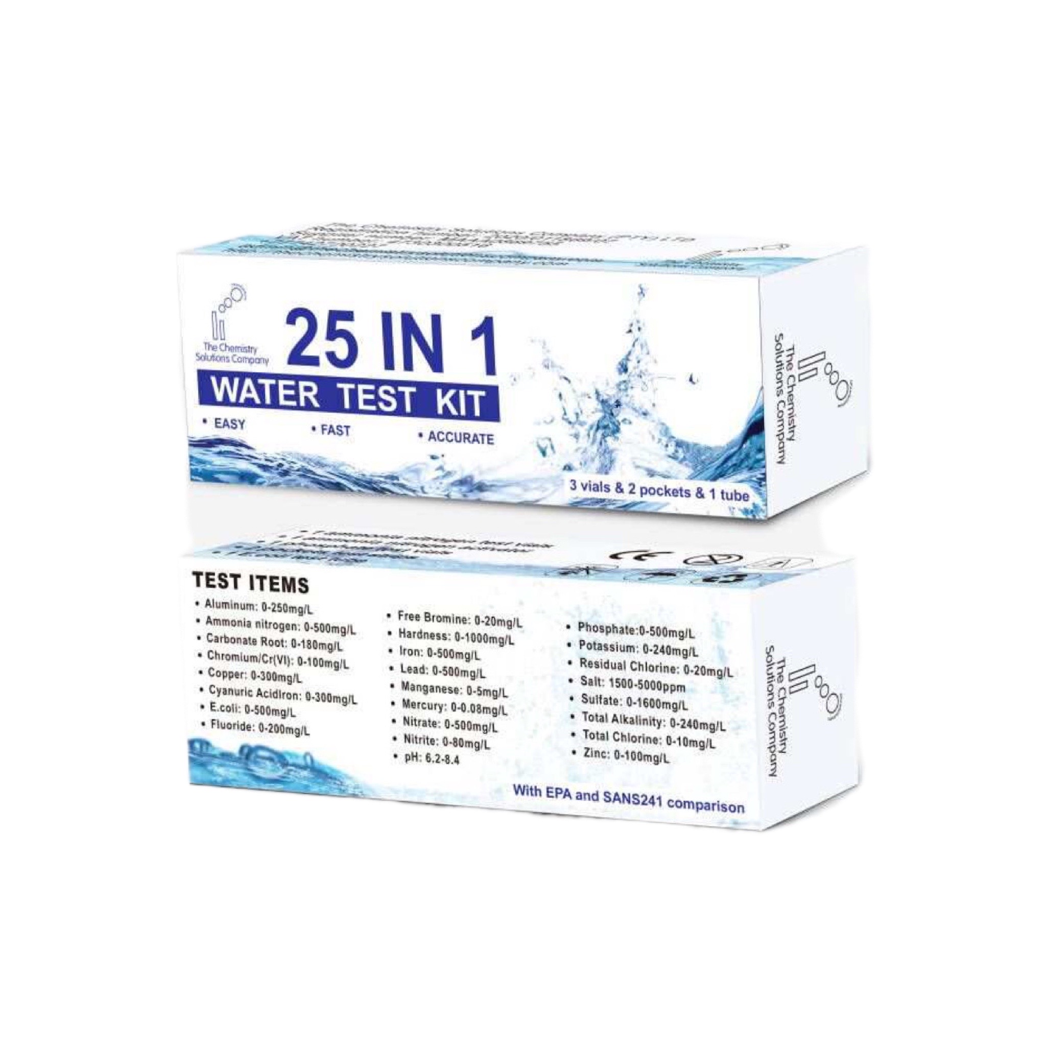 25 in 1 Water testing kit - Image 2