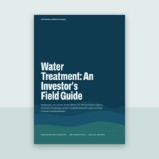 Water Treatment: An Investor's Field Guide 2026